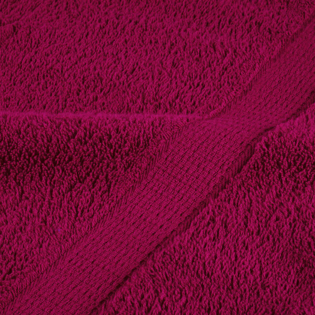 Premium Waschhandtücher SOLUND 4er-Set Bordeaux 30x30cm 600gsm