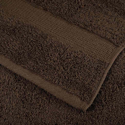 Waschlappen 4 pcs Braun Baumwolle