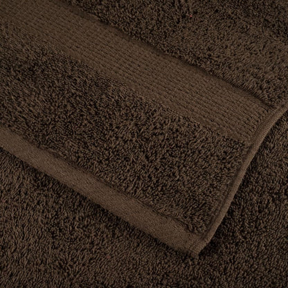 Premium-Handtücher SOLUND 10 Stk. Braun 100x200 cm 600 g/m²