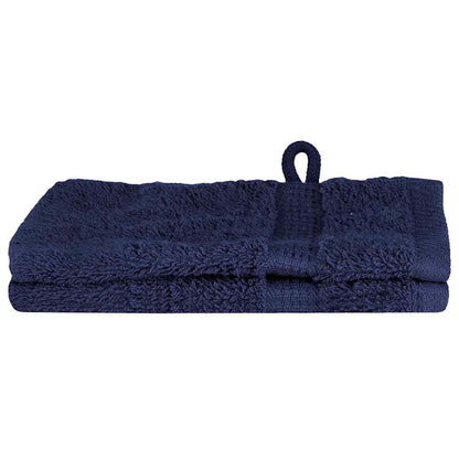 Waschlappen 2 pcs Marineblau Baumwolle