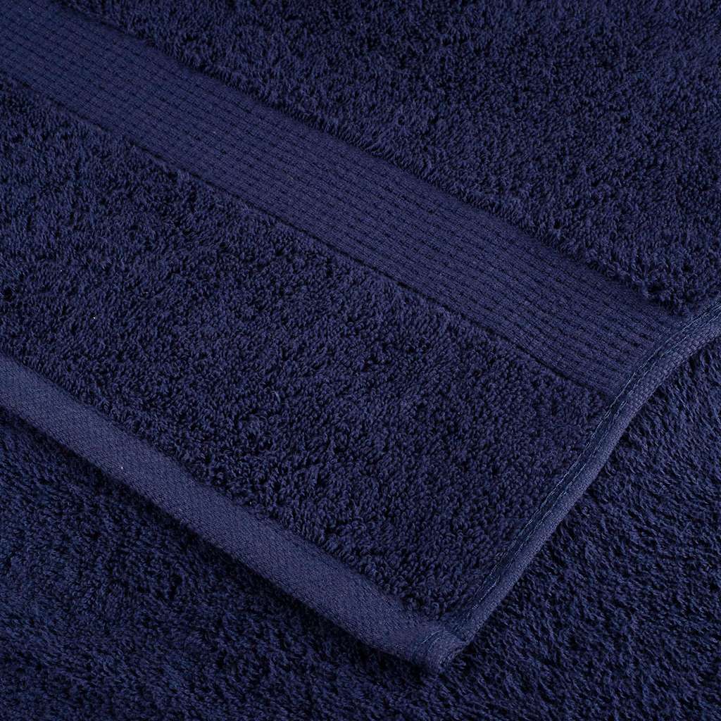 Waschlappen 10 pcs Marineblau Baumwolle