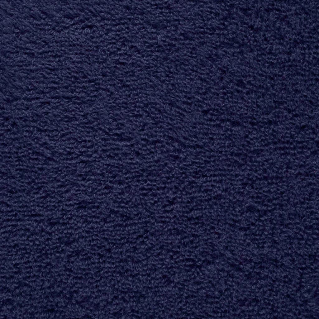 Premium Waschhandtücher SOLUND 4er-Set Marineblau 30 x 30 cm 600 g/m²