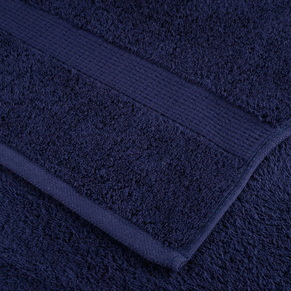 Premium Waschhandtücher SOLUND 4er-Set Marineblau 30 x 30 cm 600 g/m²