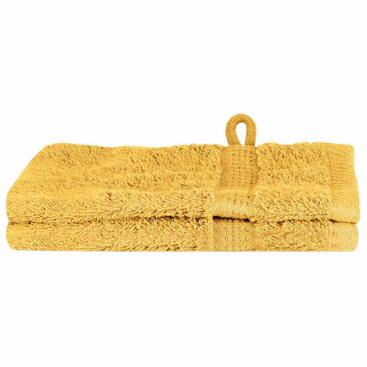 Waschlappen 2 pcs Gold Baumwolle