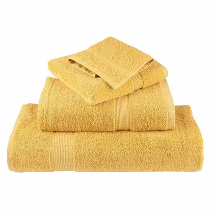 Waschlappen 2 pcs Gold Baumwolle