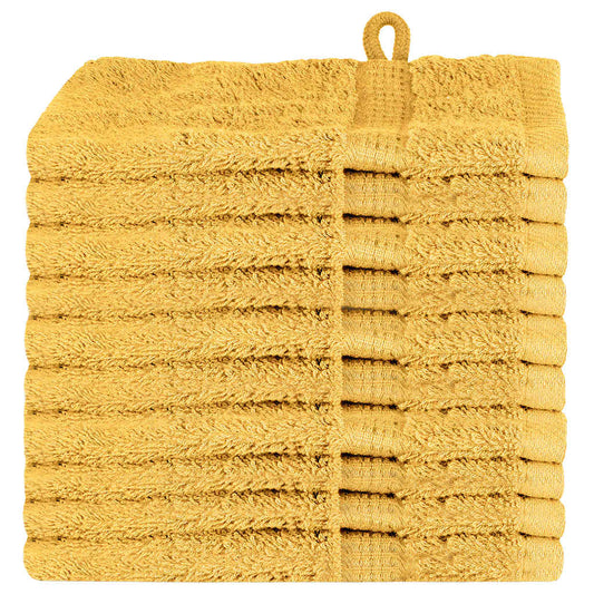 Waschlappen 10 pcs Gold Baumwolle