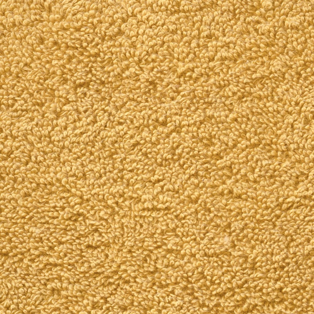 Premium Waschhandtücher SOLUND 2 Stück Gold 30x30cm 600gsm