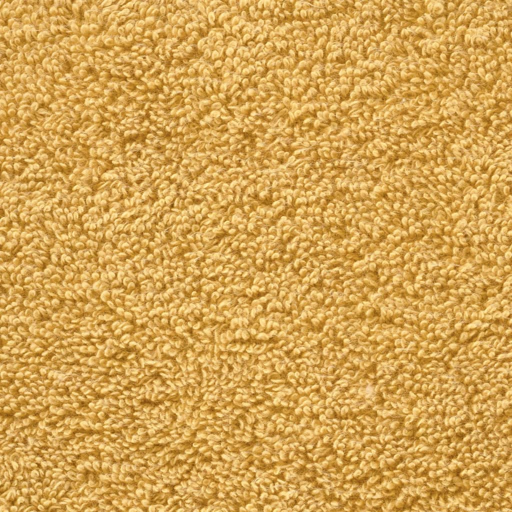 Premium-Gästetücher SOLUND 4 Stk. Gold 30x50 cm 600 g/m²