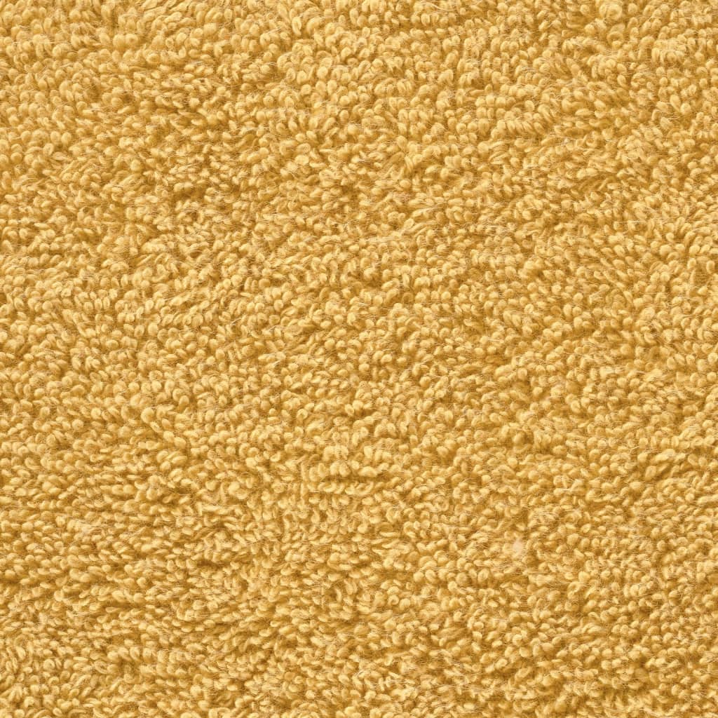 Premium-Handtücher SOLUND 4 Stk. Gold 50x100 cm 600 g/m²