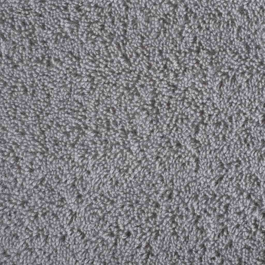Waschlappen 10 pcs Grau Baumwolle