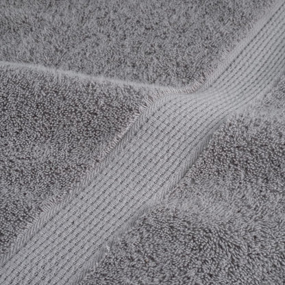 Premium-Gästetücher SOLUND 2 Stk. Grau 30x50 cm 600 g/m²