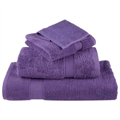 Waschlappen 2 pcs Lila Baumwolle