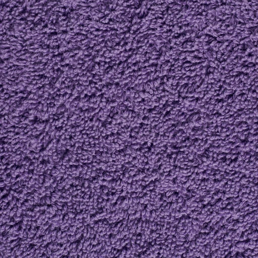 Premium-Gästetücher SOLUND 4 Stk. Lila 30x50 cm 600 g/m²