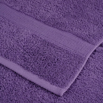 Premium-Handtücher SOLUND 2 Stk. Lila 50x100 cm 600 g/m²