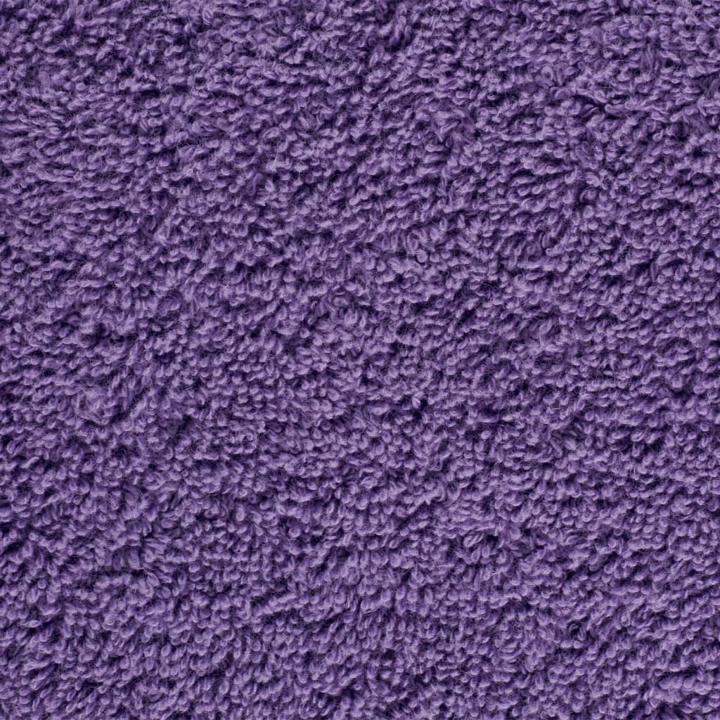 Premium-Duschtücher SOLUND 4 Stk. Lila 70x140 cm 600 g/m²