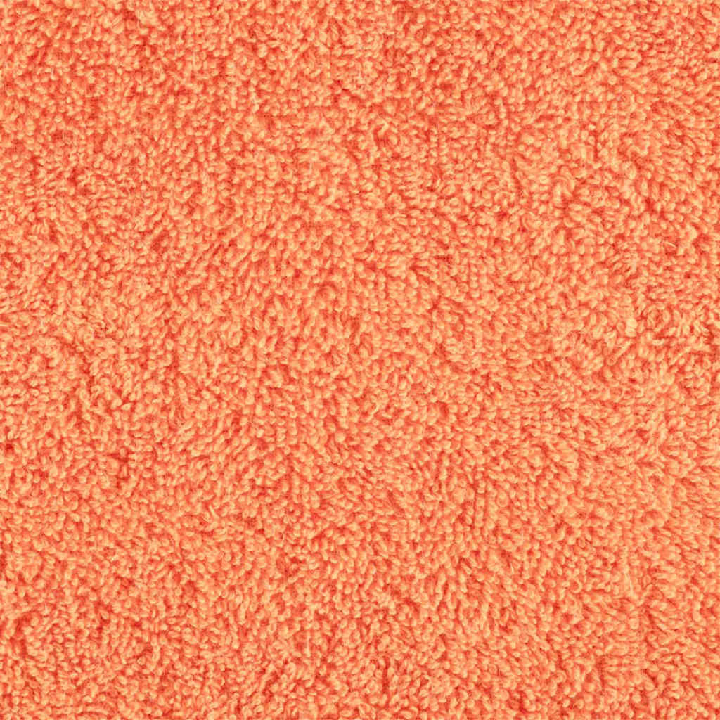 Waschlappen 4 pcs Orange Baumwolle