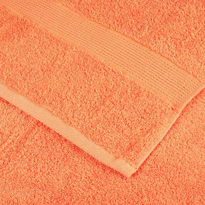 Premium Waschhandtücher SOLUND 2 Stück Orange 30x30 cm 600 g/m²