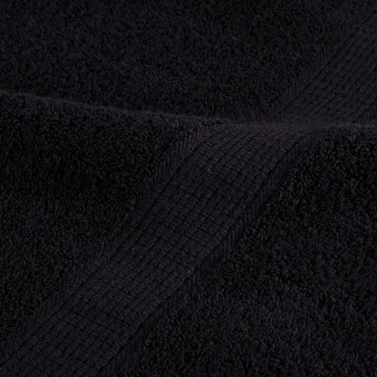 Waschlappen 2 pcs Schwarz Baumwolle