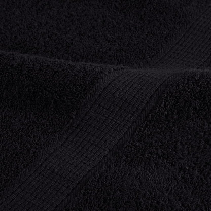 Premium-Handtücher SOLUND 4 Stk. Schwarz 100x200 cm 600 g/m²