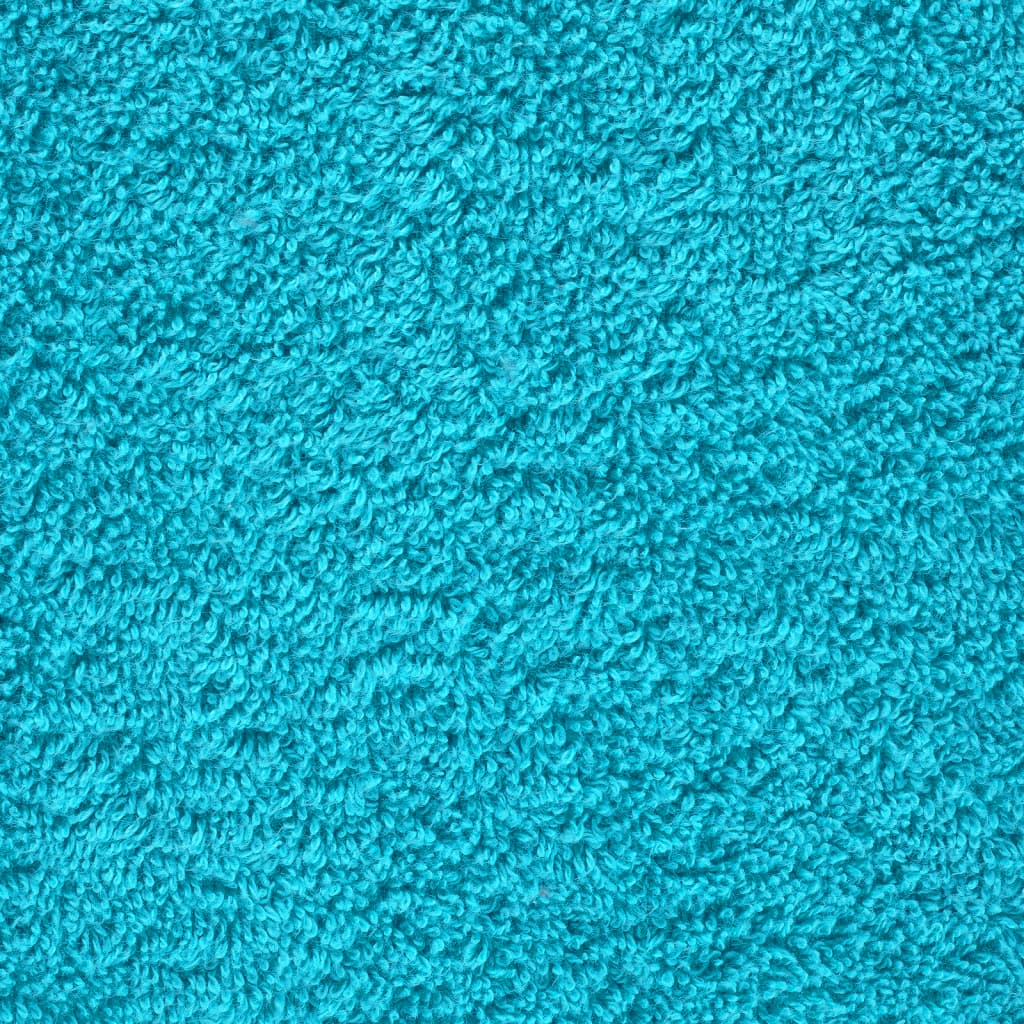 Premium Waschhandtücher SOLUND 2 Stück Türkis 30x30 cm 600 g/m²