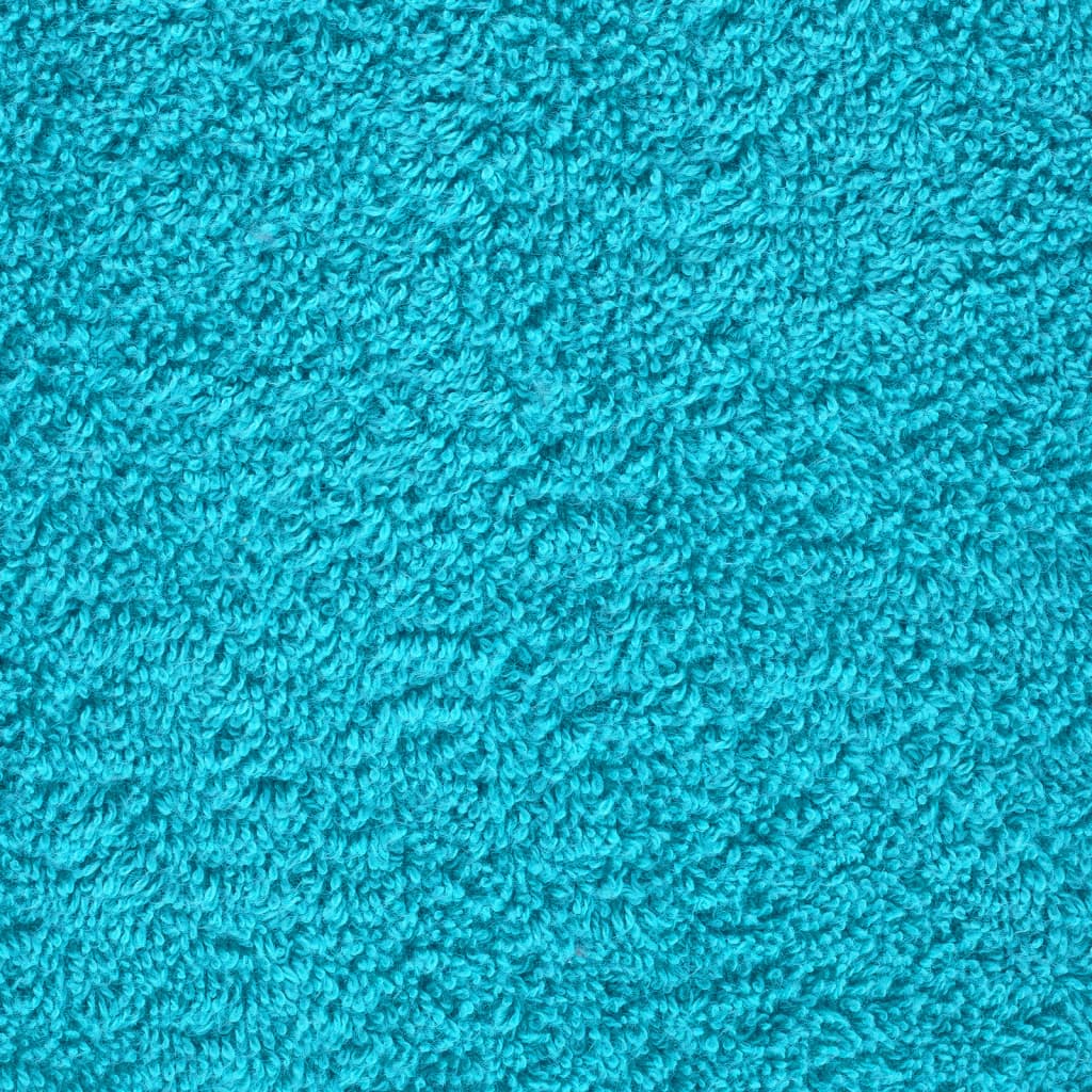 Premium-Duschtücher SOLUND 2 Stk. Türkis 70x140 cm 600 g/m²