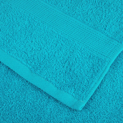 Premium-Duschtücher SOLUND 2 Stk. Türkis 70x140 cm 600 g/m²