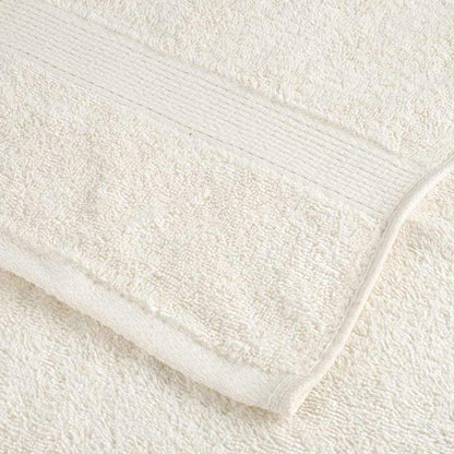 Waschlappen 4 pcs Creme Baumwolle