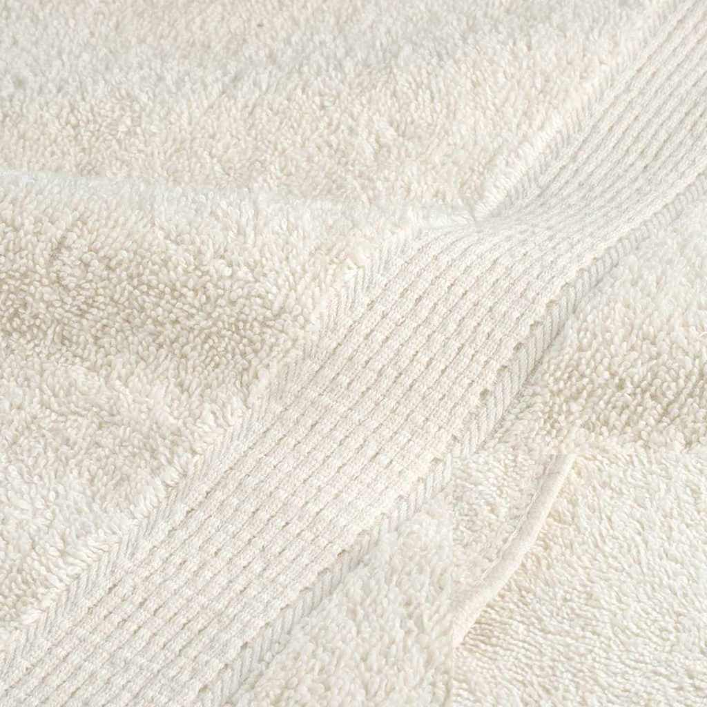 Waschlappen 4 pcs Creme Baumwolle