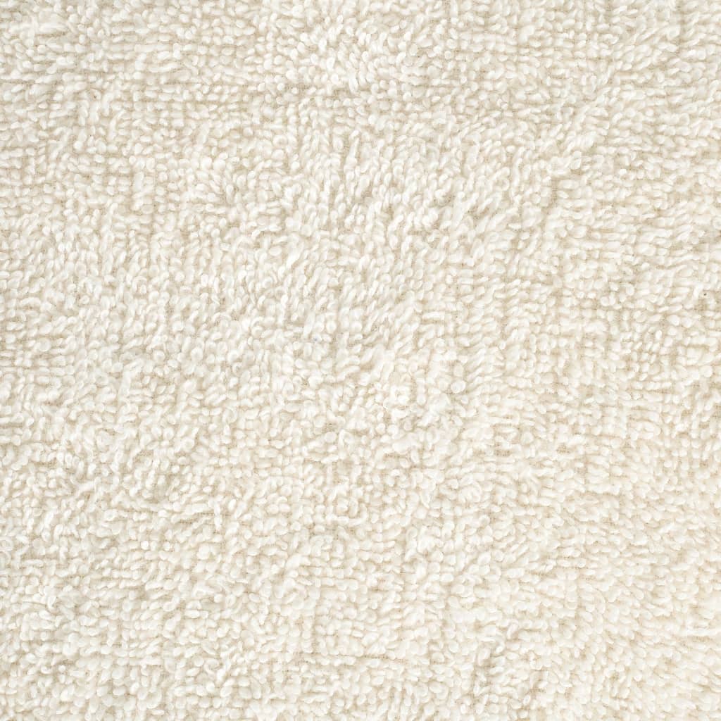 Premium Waschhandtücher SOLUND 2 Stück Creme 30x30 cm 600 g/m²