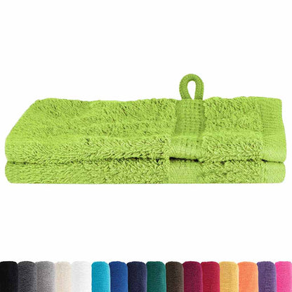 Waschlappen 2 pcs Apfelgrün Baumwolle