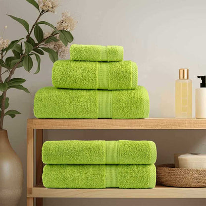 Waschlappen 10 pcs Apfelgrün Baumwolle