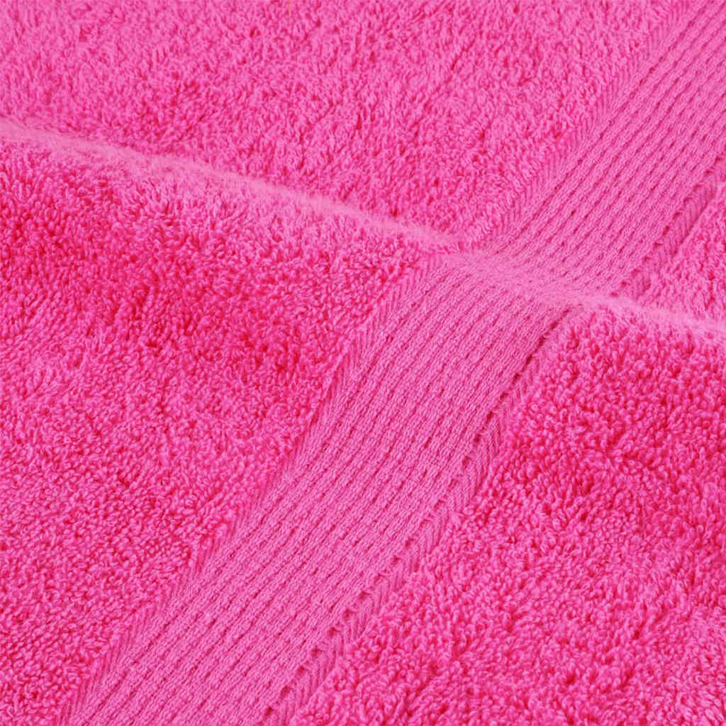 Waschlappen 10 pcs Rosa Baumwolle