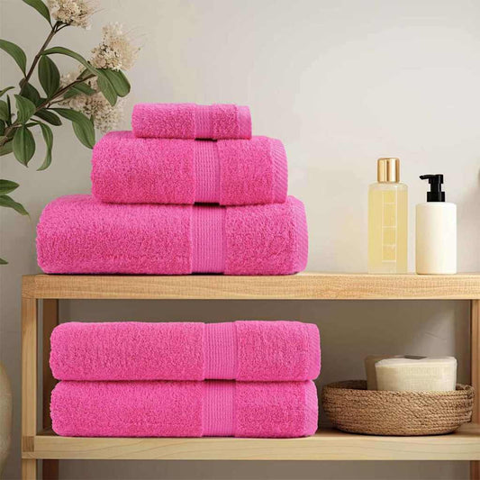Waschlappen 10 pcs Rosa Baumwolle