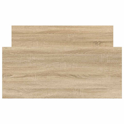 Bettgestell ohne Matratze Sonoma-Eiche 75x190 cm Holzwerkstoff