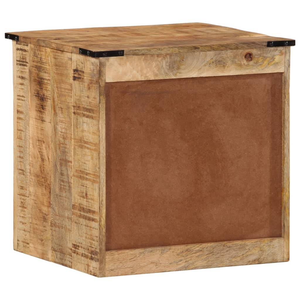 Sengebord 45x40x45 cm massivt mangotræ