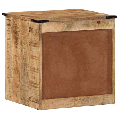 Sengebord 45x40x45 cm massivt mangotræ
