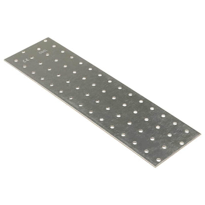 Lochplatten 20 Stk. 2 mm 300x80 mm Verzinkter Stahl