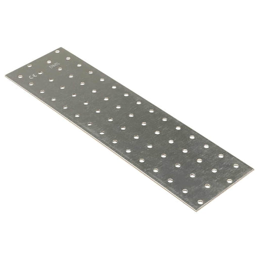 Lochplatten 20 Stk. 2 mm 300x80 mm Verzinkter Stahl