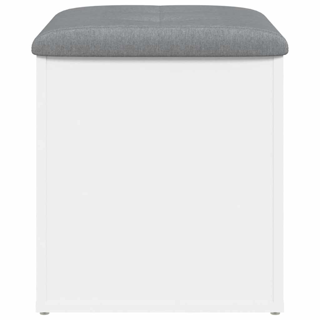 Aufbewahrungsbank Weiß 42 x 42 x 45 cm Holzwerkstoff