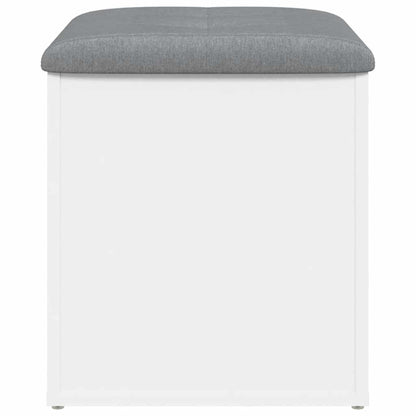 Aufbewahrungsbank Weiß 42 x 42 x 45 cm Holzwerkstoff