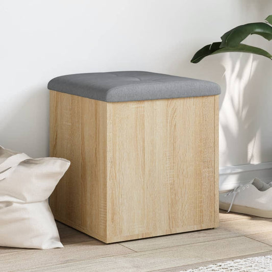 Aufbewahrungsbank Sonoma-Eiche 42 x 42 x 45 cm Holzwerkstoff