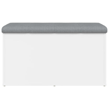 Aufbewahrungsbank Weiß 82 x 42 x 45 cm Holzwerkstoff