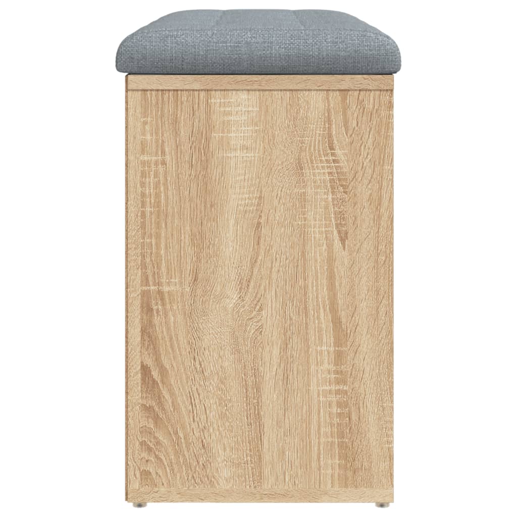 Schuhbank Sonoma-Eiche 82 x 32 x 50 cm Holzwerkstoff