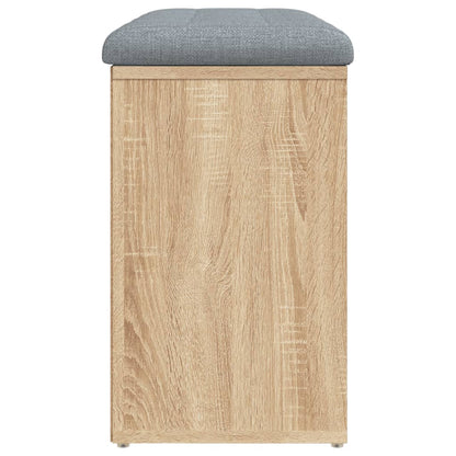 Schuhbank Sonoma-Eiche 82 x 32 x 50 cm Holzwerkstoff