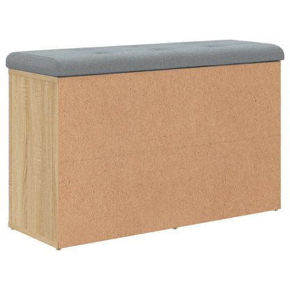 Schuhbank Sonoma-Eiche 82 x 32 x 50 cm Holzwerkstoff