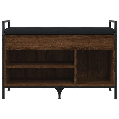 Schuhbank Braun Eichen-Optik 85,5x32x57,5 cm Holzwerkstoff