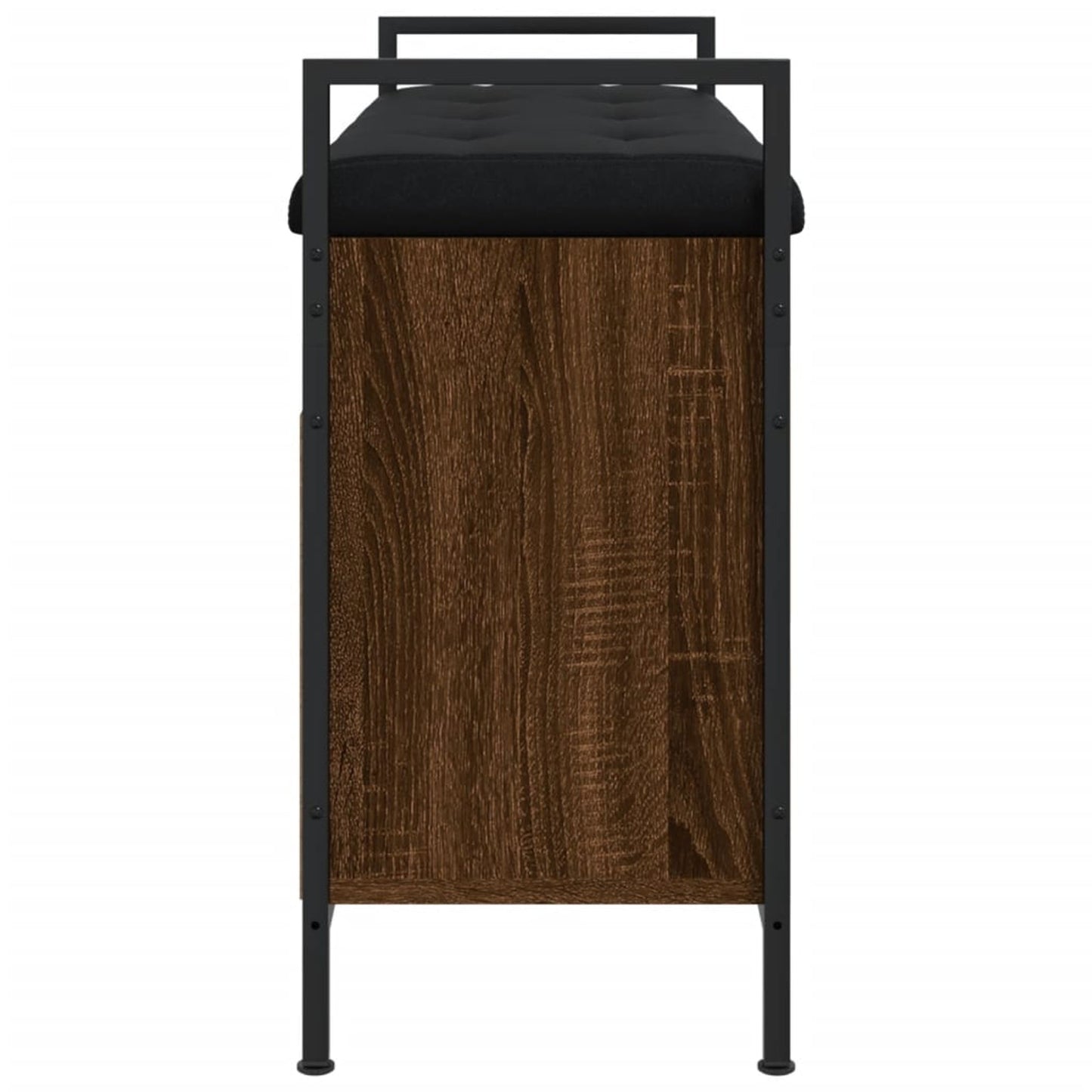 Schuhbank Braun Eichen-Optik 85,5x32x57,5 cm Holzwerkstoff