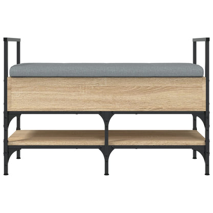 Schuhbank Sonoma-Eiche 85,5x42x57,5 cm Holzwerkstoff