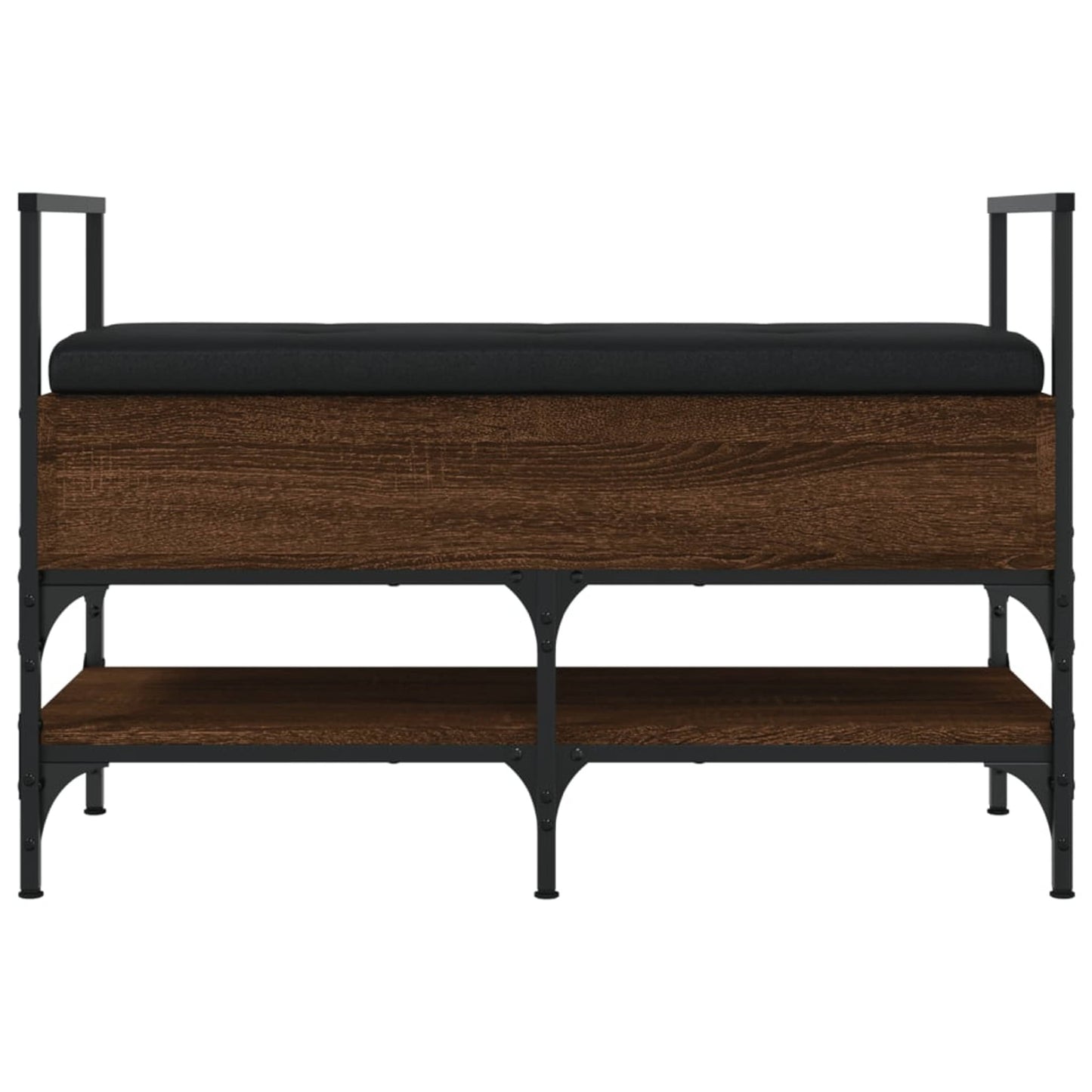 Schuhbank Braun Eichen-Optik 85,5x42x57,5 cm Holzwerkstoff