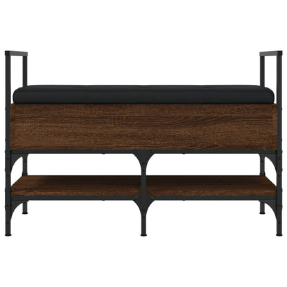 Schuhbank Braun Eichen-Optik 85,5x42x57,5 cm Holzwerkstoff